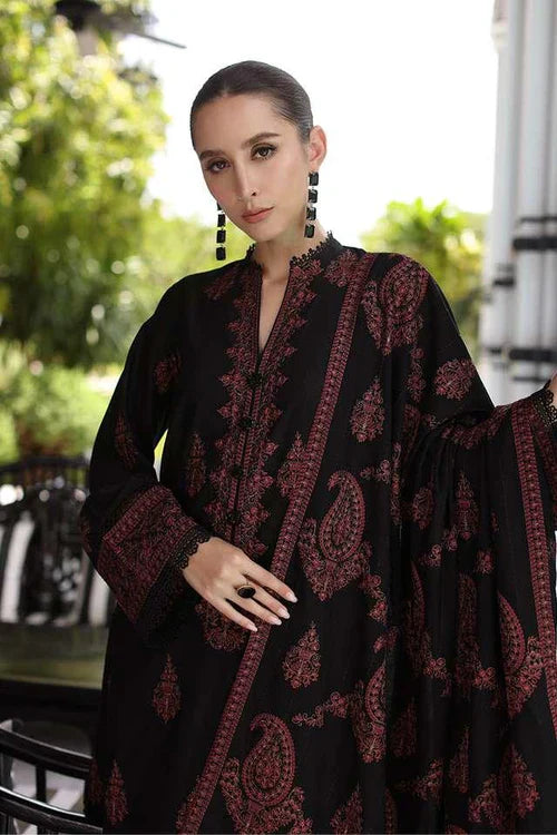 Embroidered Luxury Lawn Unstitched 3Pc | 1003