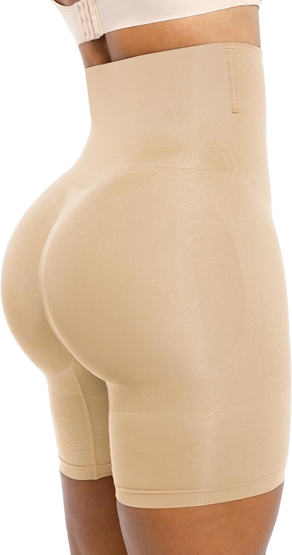 Shapewear Tummy Control Shorts for Women Seamless High Waisted Body Shaper Thigh Slimming Underwear Girdle