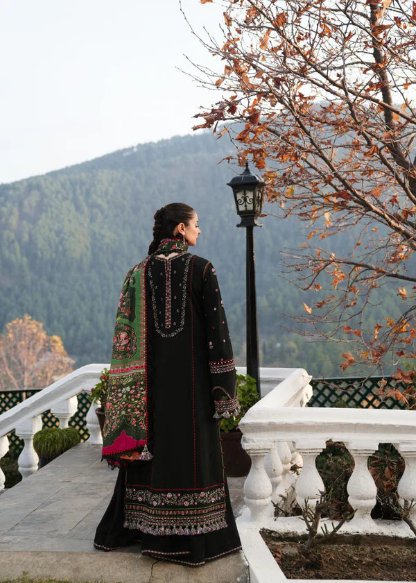 Embroidered Luxury Lawn Unstitched 3Pc | 1061