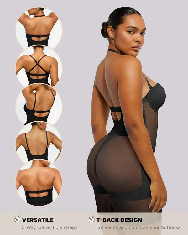 MeshSmooth-Deep Plunge Bodysuit