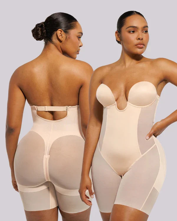 MeshSmooth-Deep Plunge Bodysuit