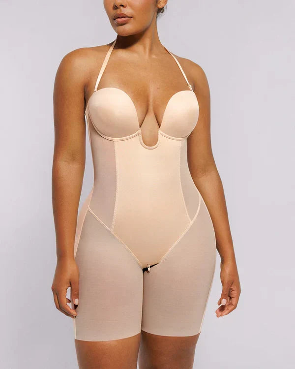 MeshSmooth-Deep Plunge Bodysuit