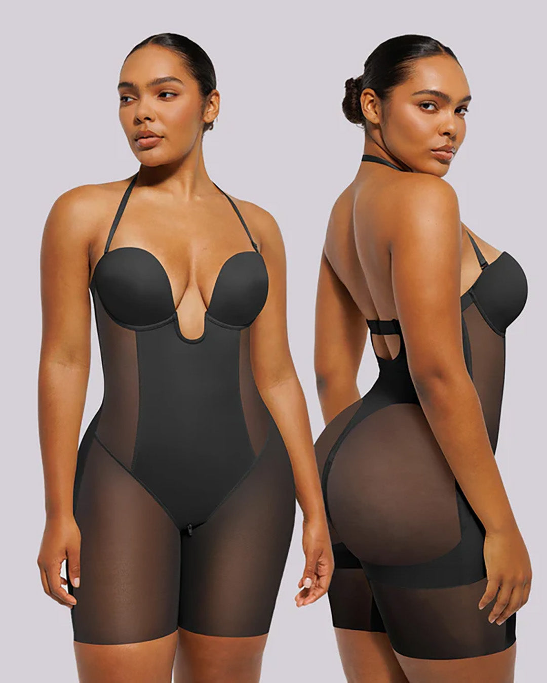 MeshSmooth-Deep Plunge Bodysuit
