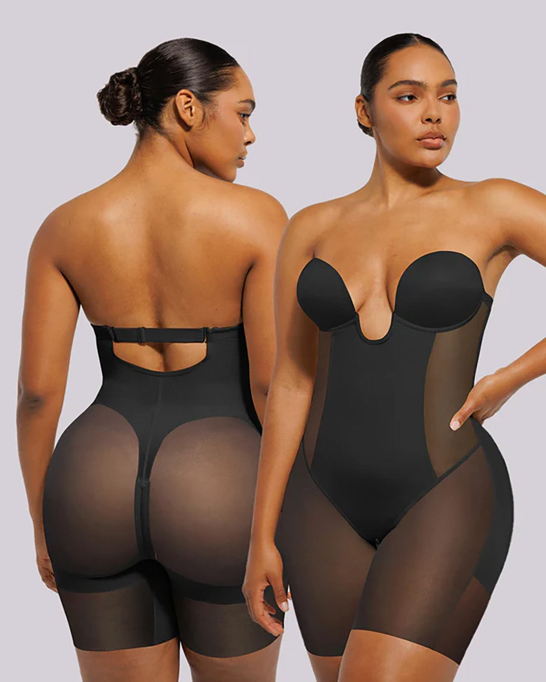 MeshSmooth-Deep Plunge Bodysuit