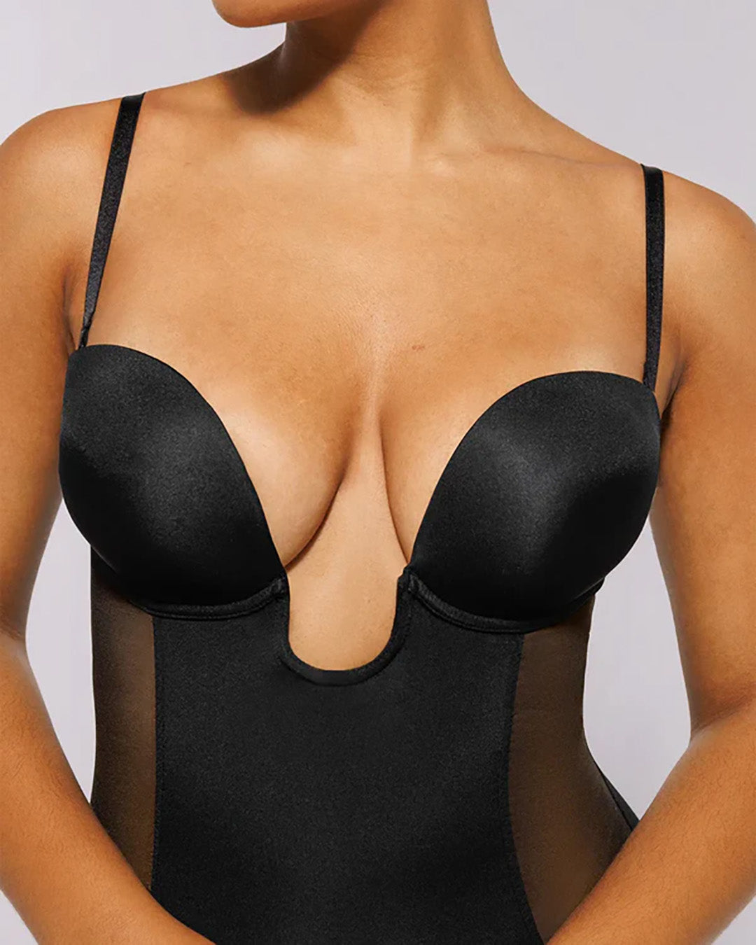 MeshSmooth-Deep Plunge Bodysuit