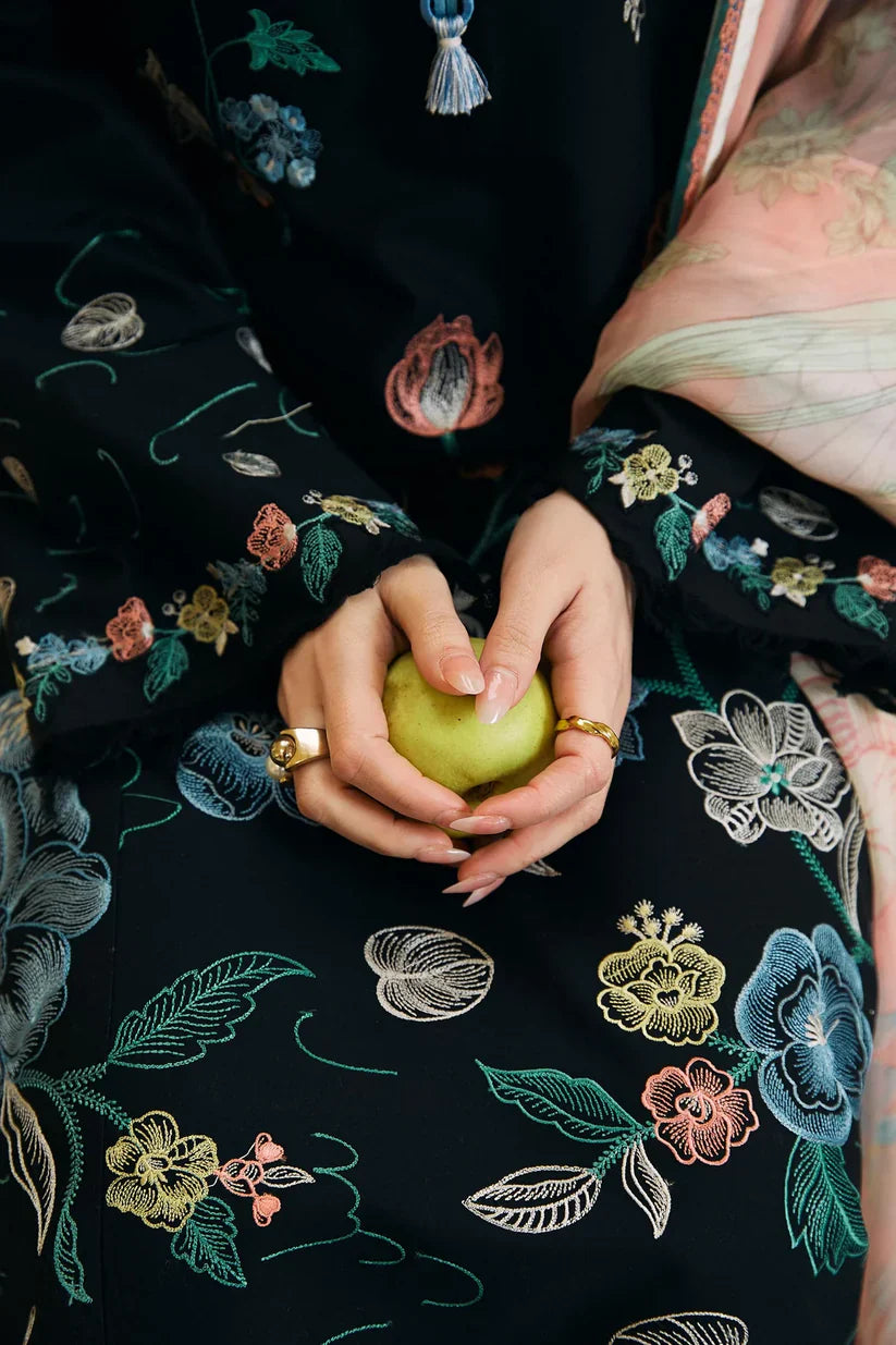 Embroidered Luxury Lawn Unstitched 3Pc | 1017