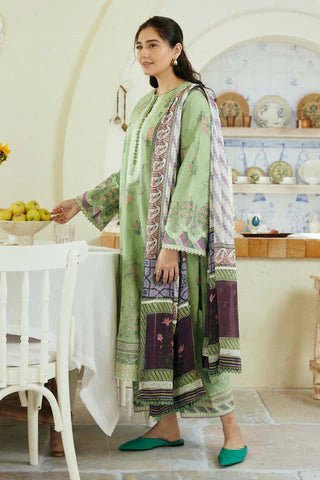 COCO PREMIUM LAWN 3pc Embroided Unstitched Designer suit | 1035