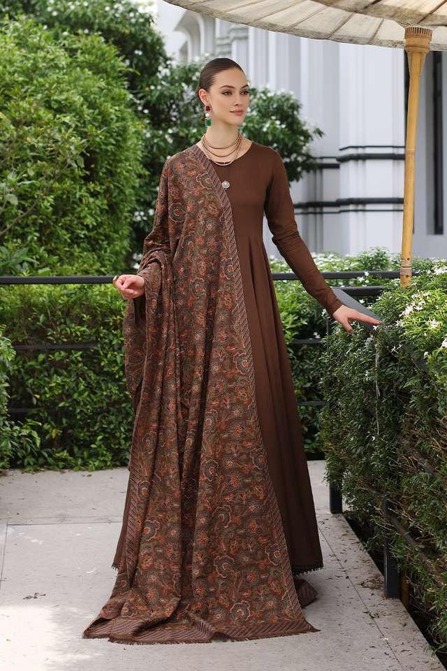 MFLN-1005 3PC KARANDI EMBROIDERED SUIT-PK-5746