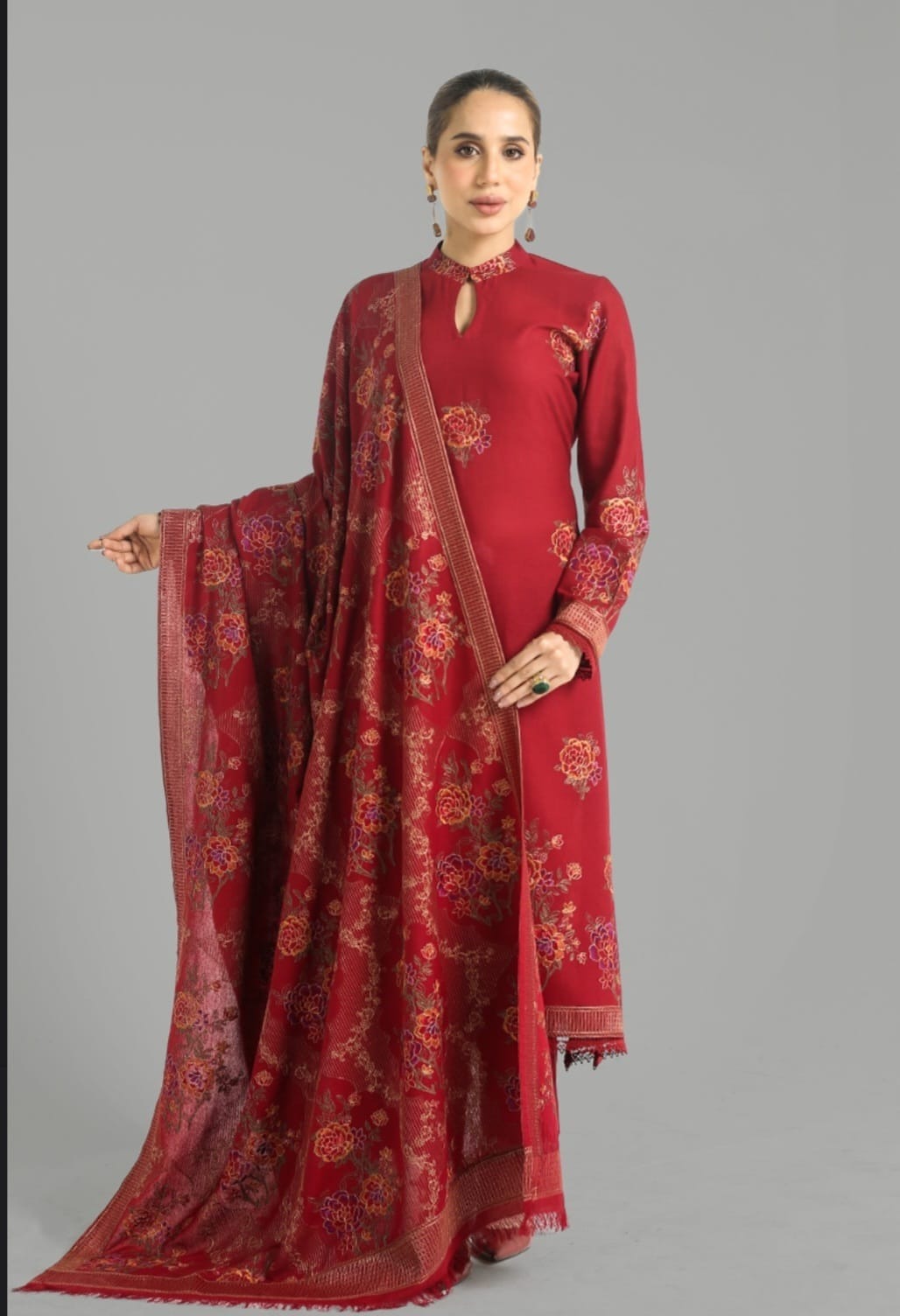 Bareeze Shawls Suit Mk – 19