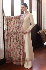 MFLN-1030 3PC DHANAK EMBROIDERED SUIT-PK-5746